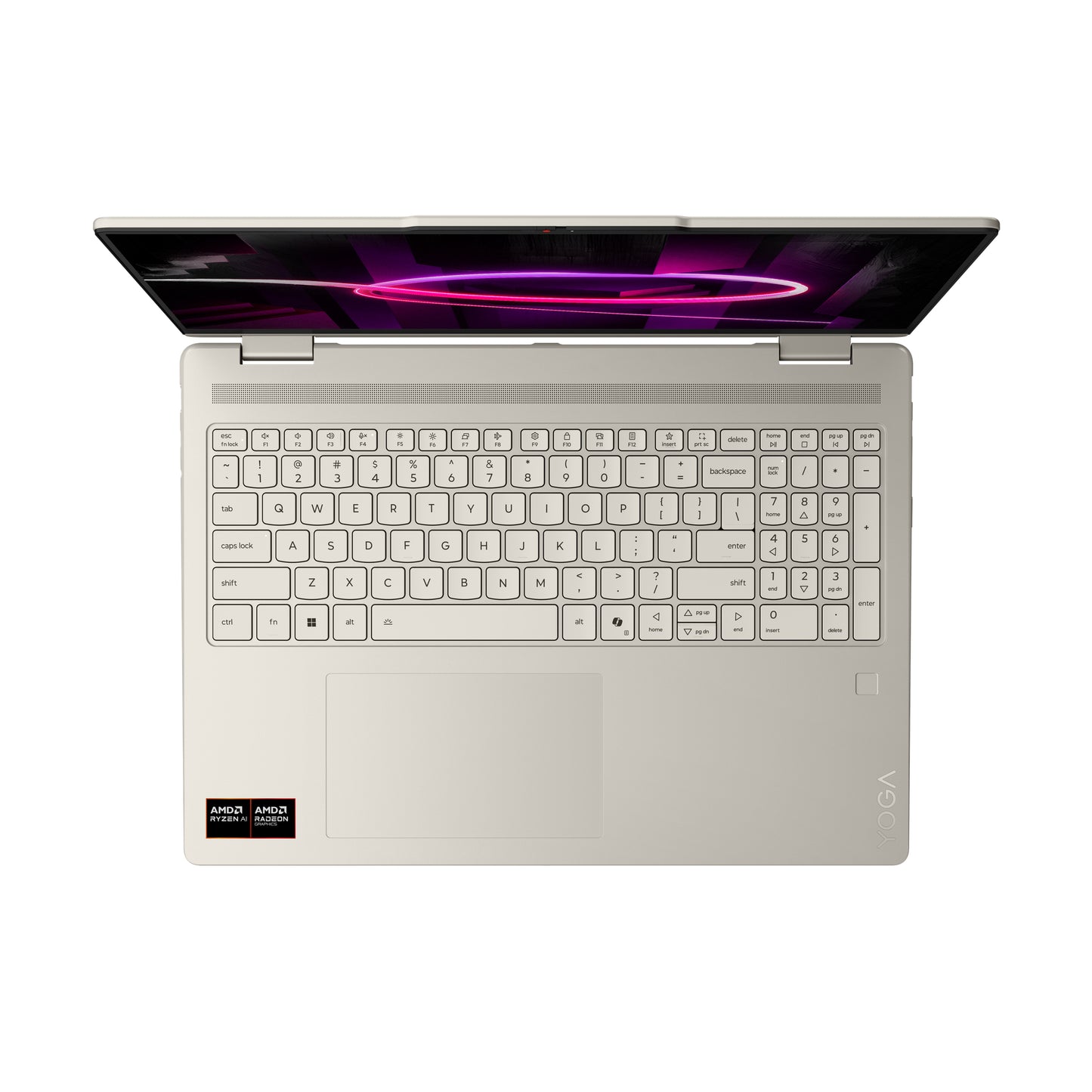 Lenovo Yoga 7 2-in-1 16AGP11 83TF002DMB, 16 WUXGA OLED, Ryzen AI 7 445, 16GB, 512GB SSD, Windows 11 Home, Beige