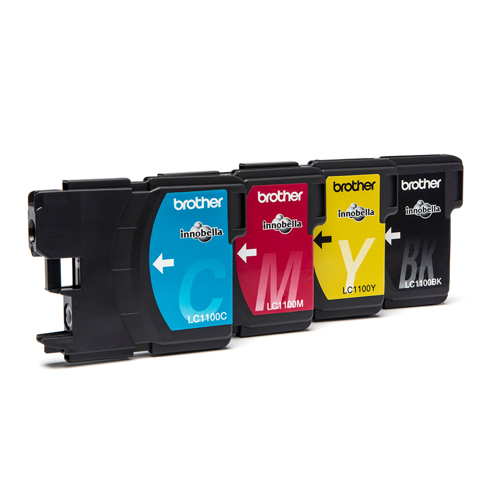Brother LC1100VALBP inktcartridge pakket cyaan / magenta / geel / zwart