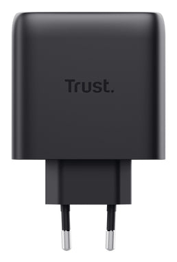 Trust MAXO 65W 2P USB-C GAN CHARGER BLK