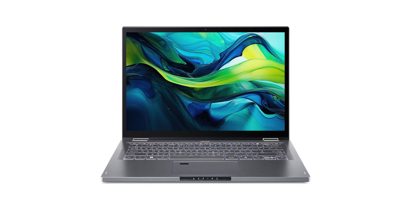 Acer Aspire Spin 14 ASP14-52MTN-55UB, 14 WUXGA Multi-Touch IPS, Intel  Core Ultra 5 115U, 32GB LPDDR5X, 512GB PCIe NVMe SSD, Intel Graphics