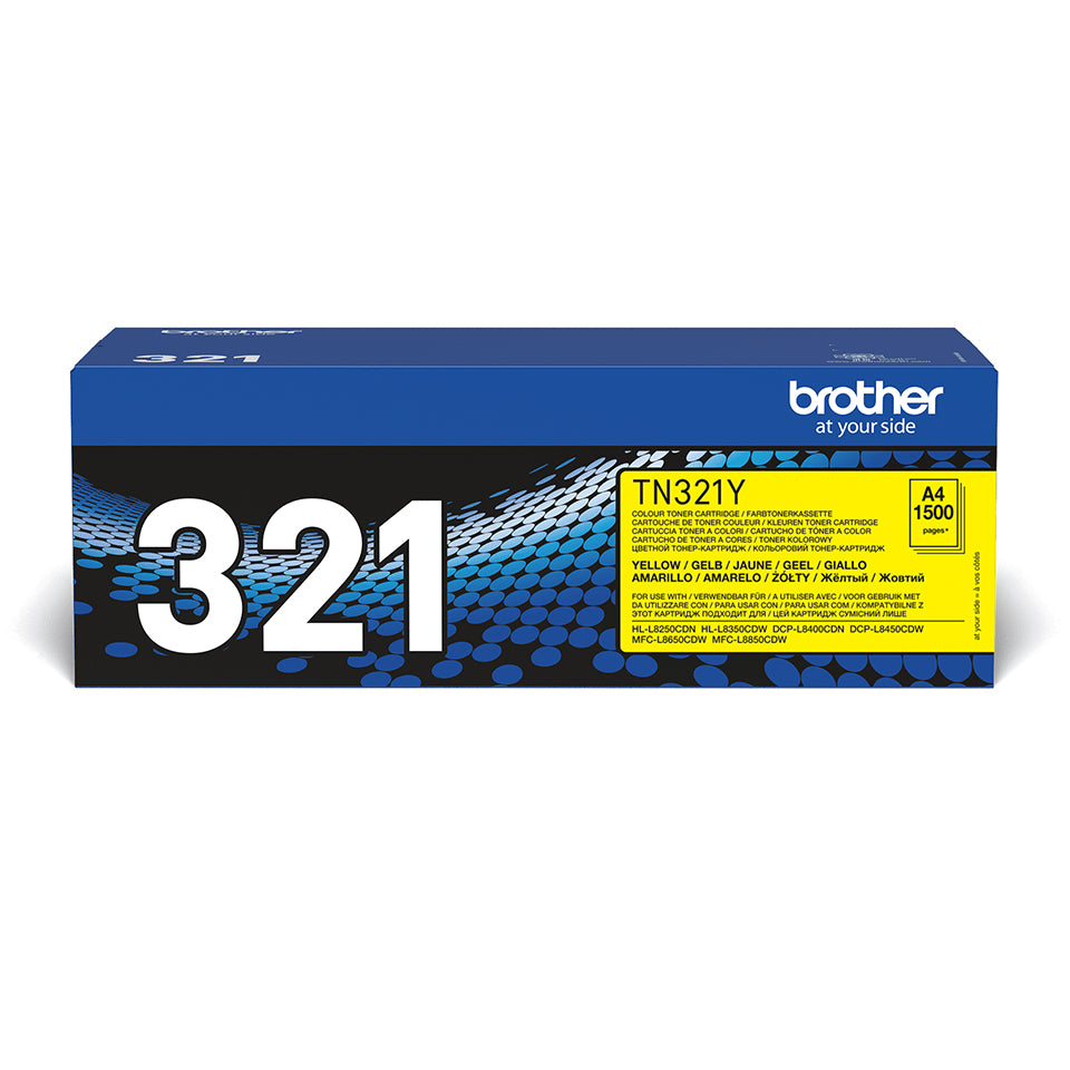 TN321Y - Geel - origineel - tonercartridge - voor DCP-L8400. DCP-L8450. MFC-L8650. MFC-L8850: HL-L8250. L8350