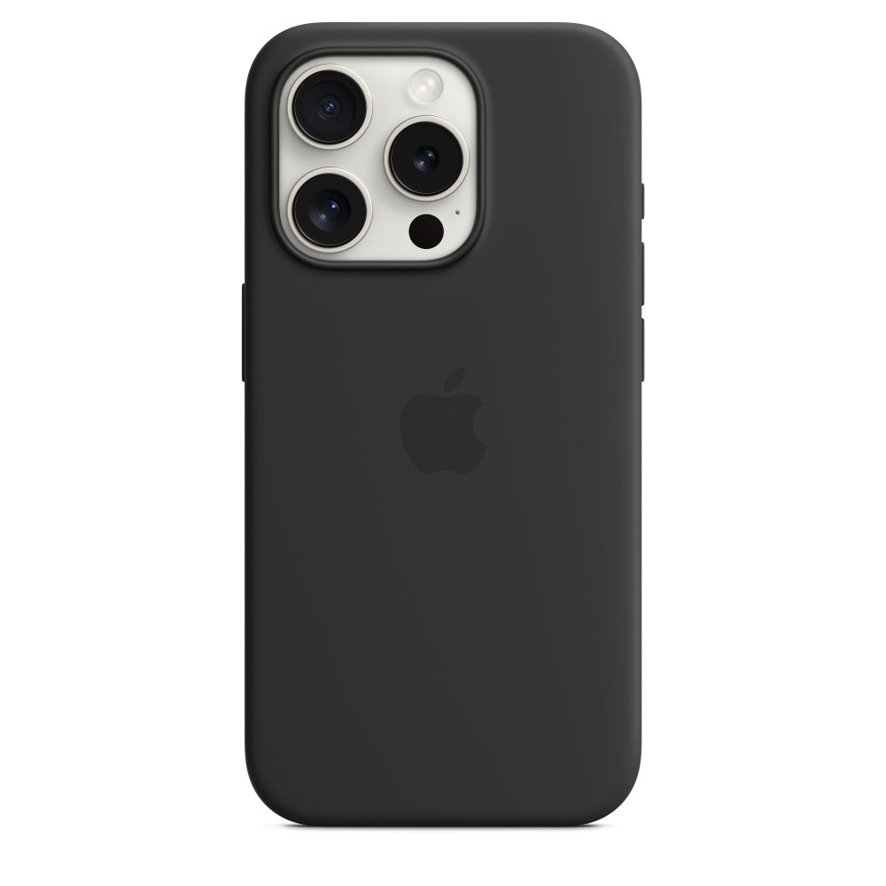 Apple iPhone 15 Pro Sil Case MS Black