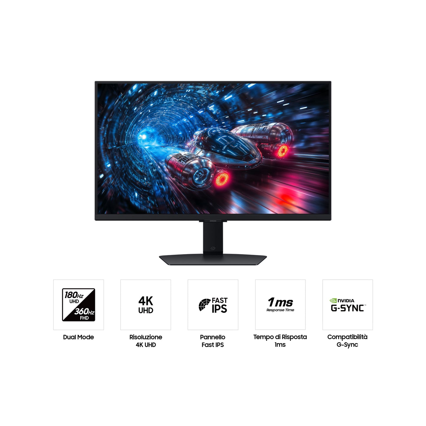 LS27FG702EUXEN 27IN IPS Flat 16:9 3840x LS27FG702EUXEN