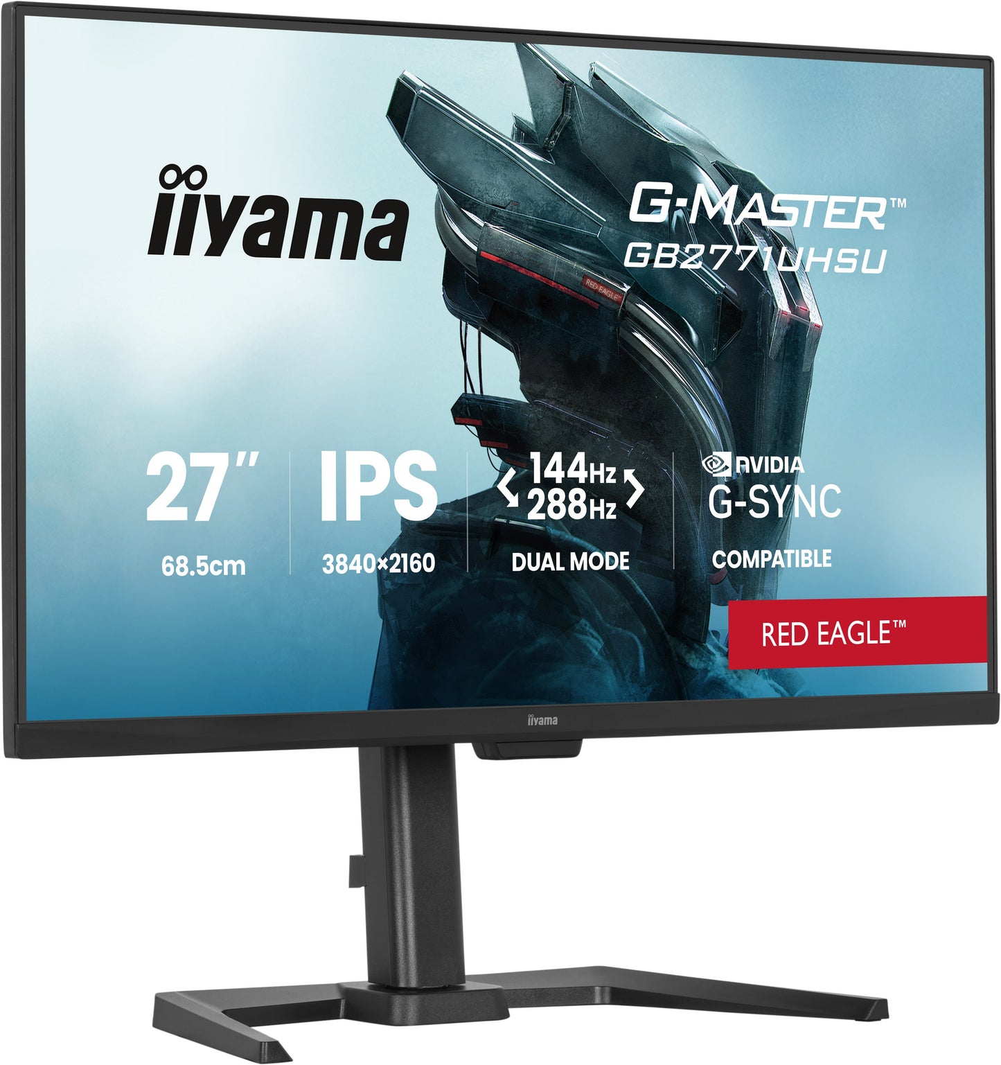 Iiyama 27W LCD 4K UHD Business/Gaming IPS 144 Hz