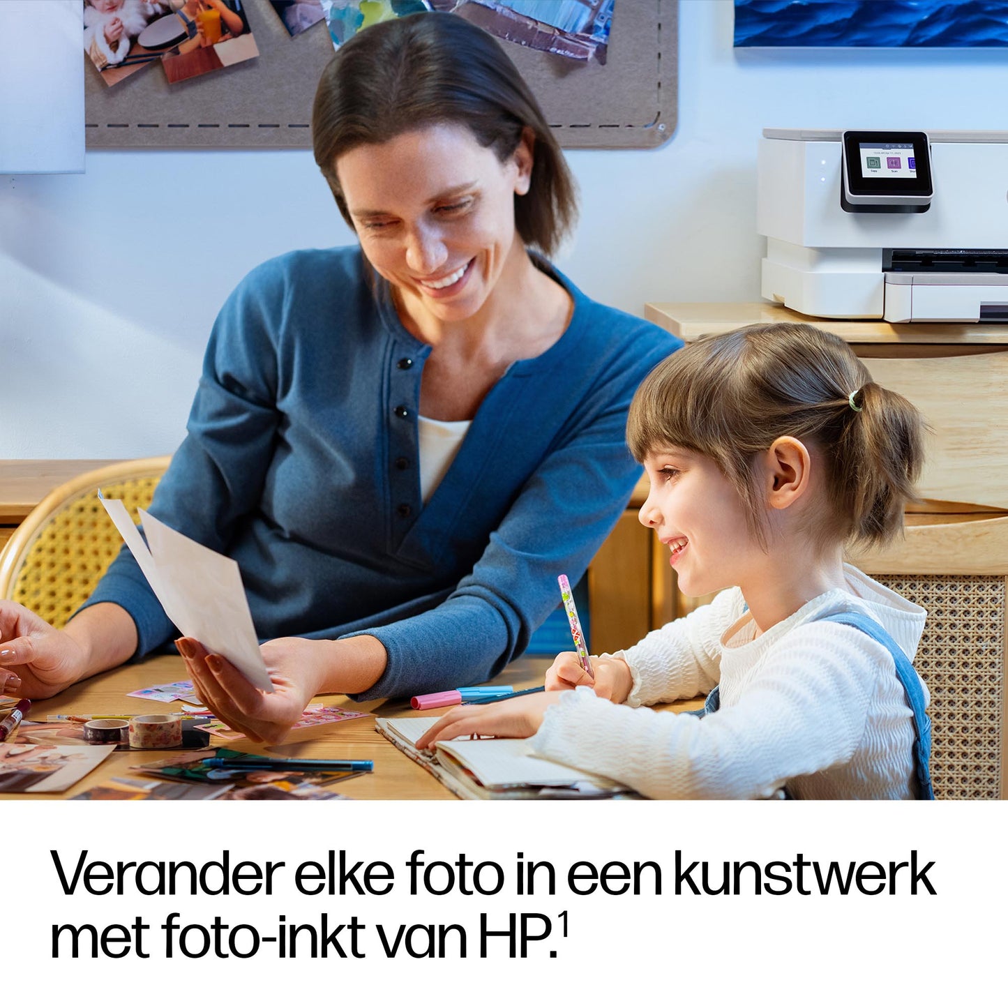 HP Envy Photo 7230 All-in-One Color Inkjet 10ppm Print Scan Copy Photo Printer USB 2.0 Wi-Fi