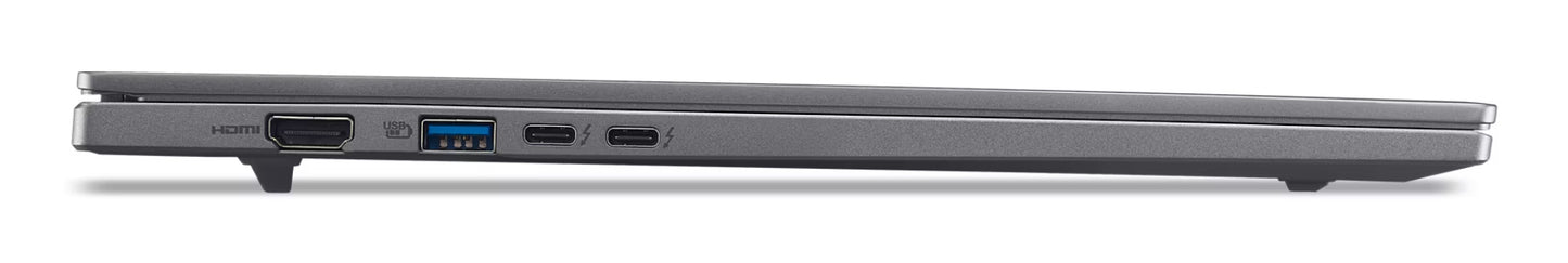 Aspire 16 AI A16-52M-53B, 16 WUXGA IPS 120Hz, Intel Core Ultra 5 226V, 16GB, 512GB SSD, Intel Arc Graphics 130V, Windows 11 Home, Grijs