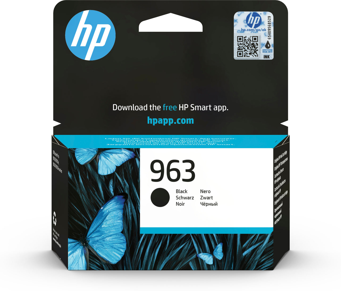 HP 963 INKTCARTRIDGE ZWART