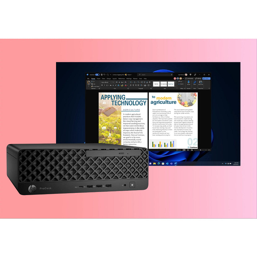 HP ProDesk 4 SFF G1i Intel Core Ultra 5 235 16GB DDR5 512GB SSD W11P 1yr Wrty SmartBuy