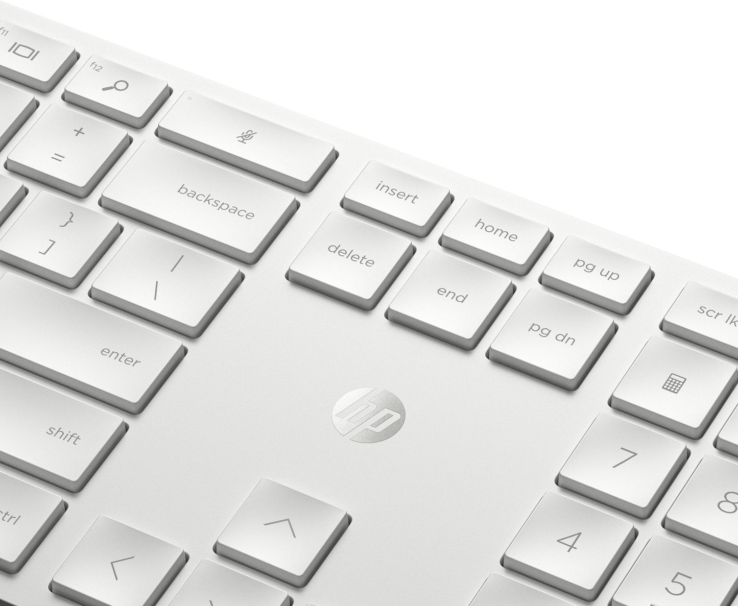 HP 650 Wireless Keyboard and Mouse Combo WHT BEL 4R016AA#AC0