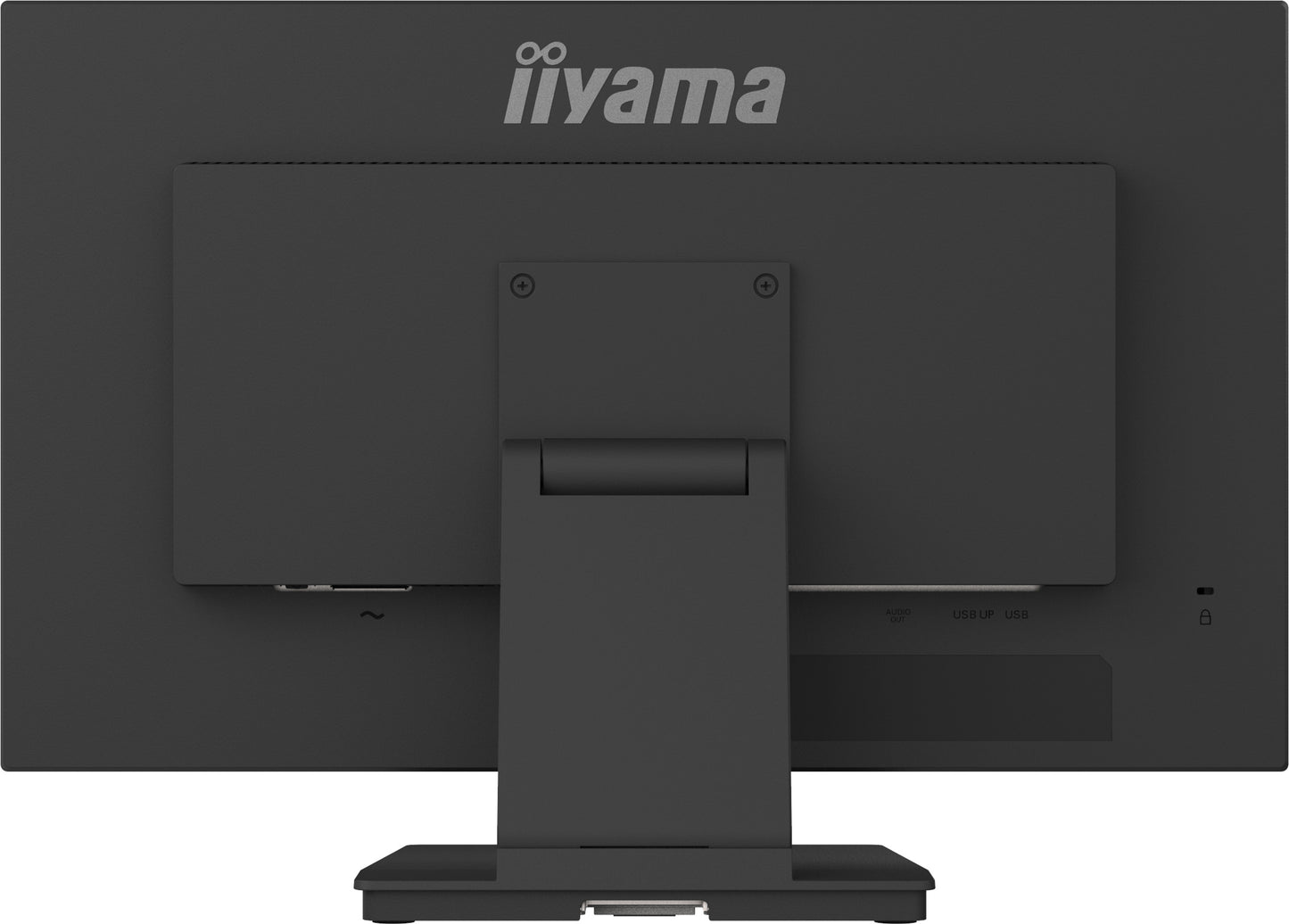 IIYAMA T2454MSC-B3AG 24inch InCell PCAP 10P Touch Anti Glare 25perc Haze 1920x1080 IPS-panel Slim Bezel Speakers DisplayPort
