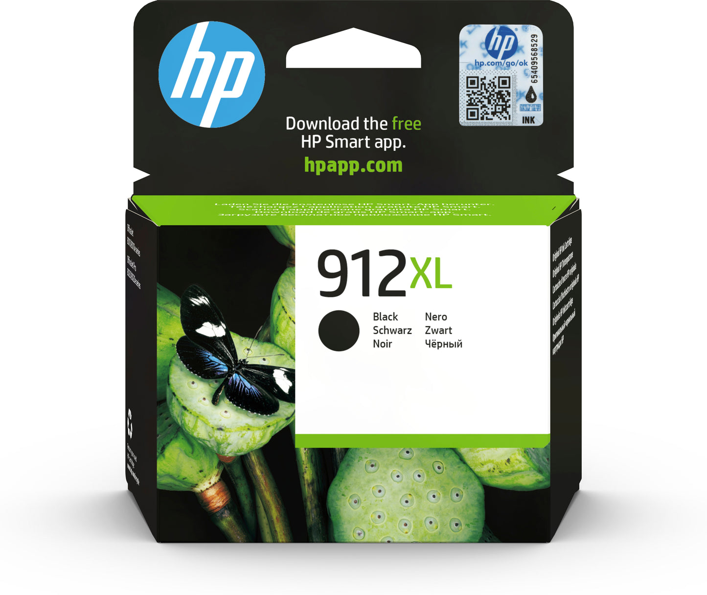 HP 912XL INKTCARTRIDGE ZWART