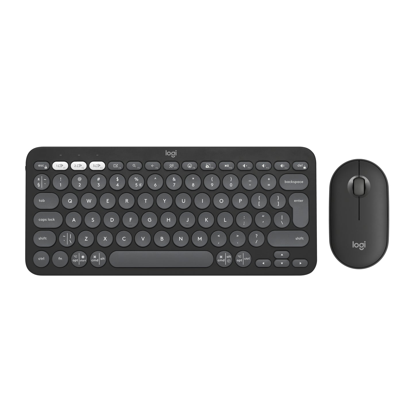 Logitech Pebble 2 Combo - Graphite