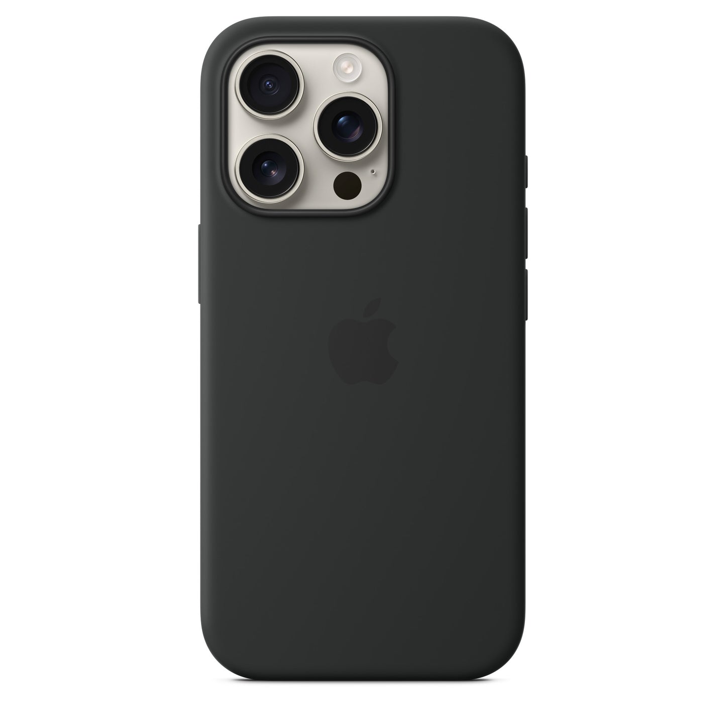 iPhone 16 Pro Silicone Case with MagSafe - Black