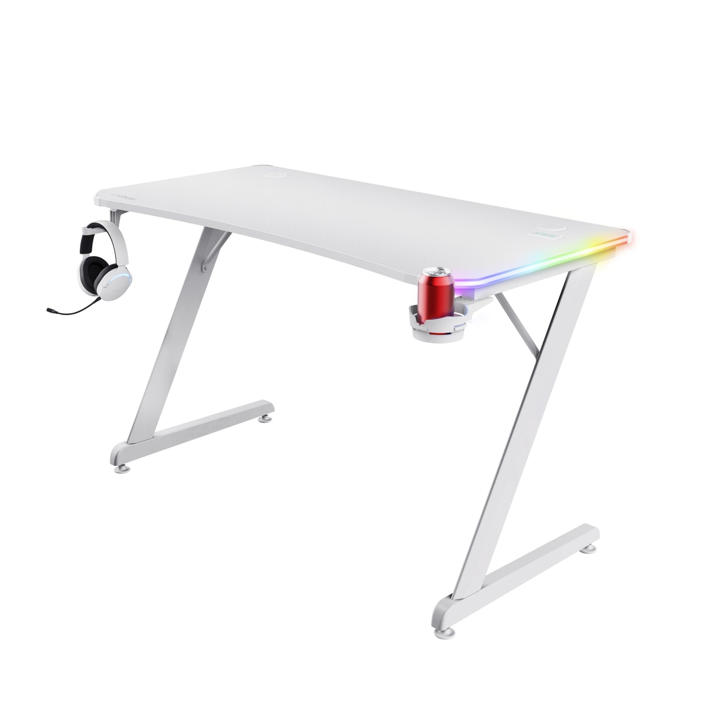 TRUST GXT709W LUMINUS RGB GAMING DESK