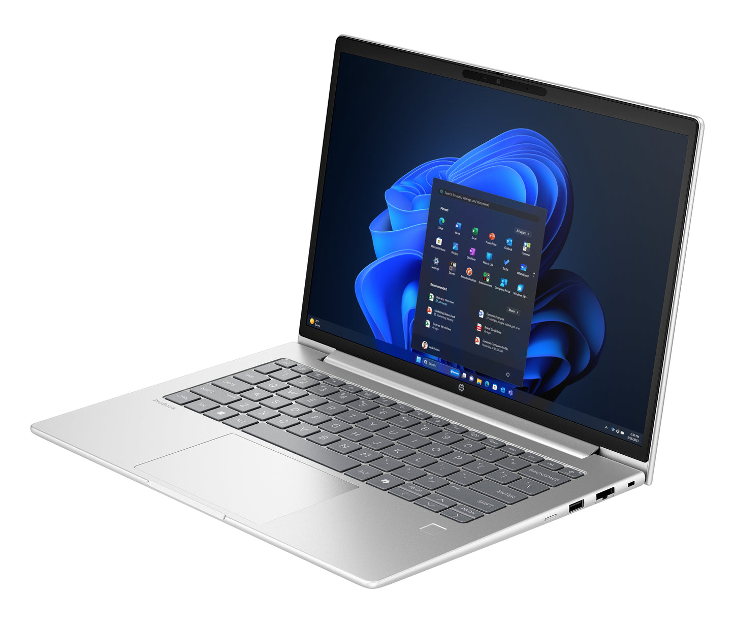 HP ProBook 4 G1i 14 inch AI PC, Ultra 5 225U, 14 WUXGA, 300 Nits, 16GB, 512GB PCIe NVMe Value SSD, W11 Pro, WLAN + BT, No FP Sensor, 2Y PUR