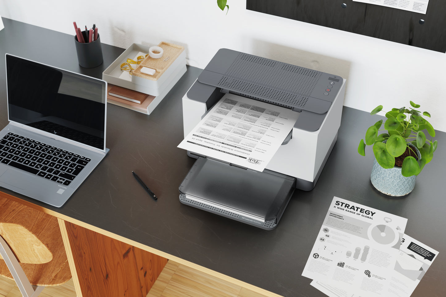 HP LaserJet M207dw A4 mono B/W Duplex laser A4 27ppm Wi-Fi Ethernet USB