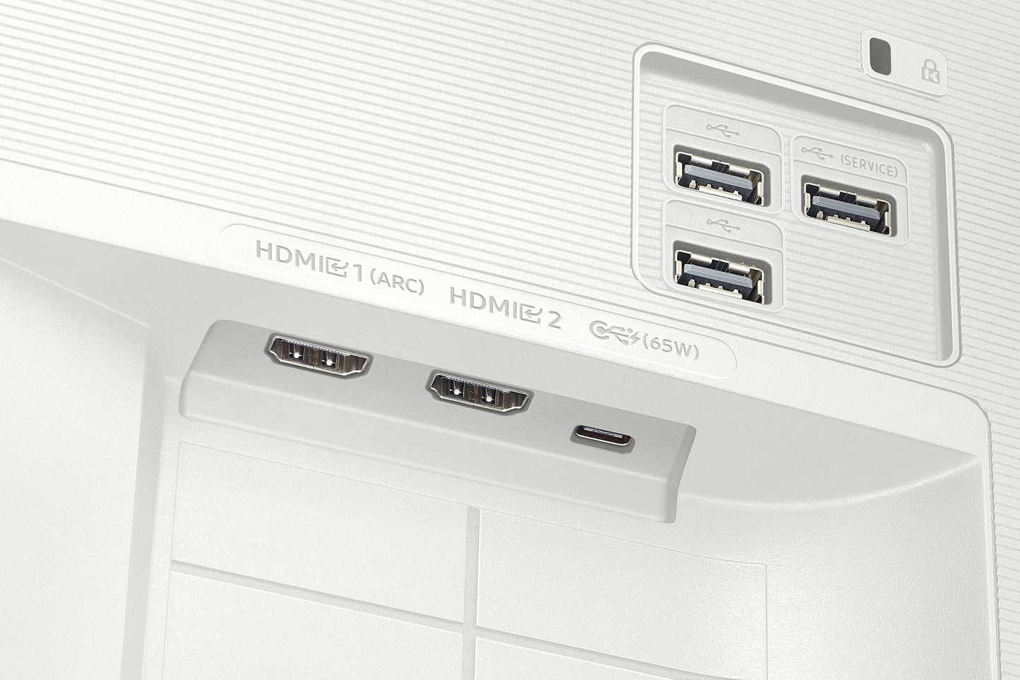 SAMSUNG SMART MONITOR M70F 32 4K USB-C (90W) - WHITE
