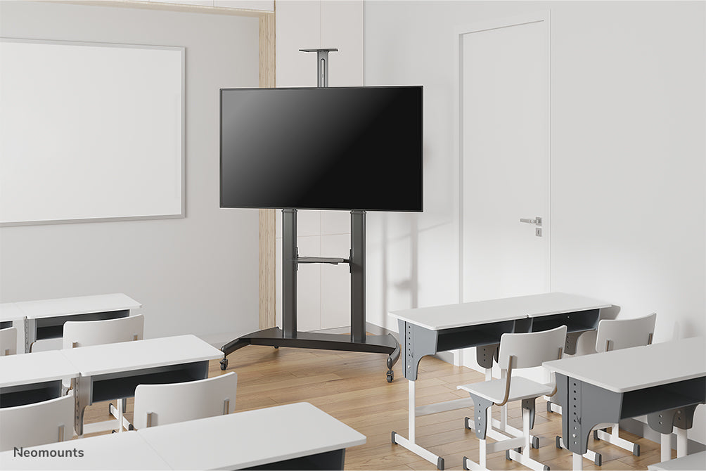 Mobile Flat Screen Floor Stand (height: 128-160 cm)
