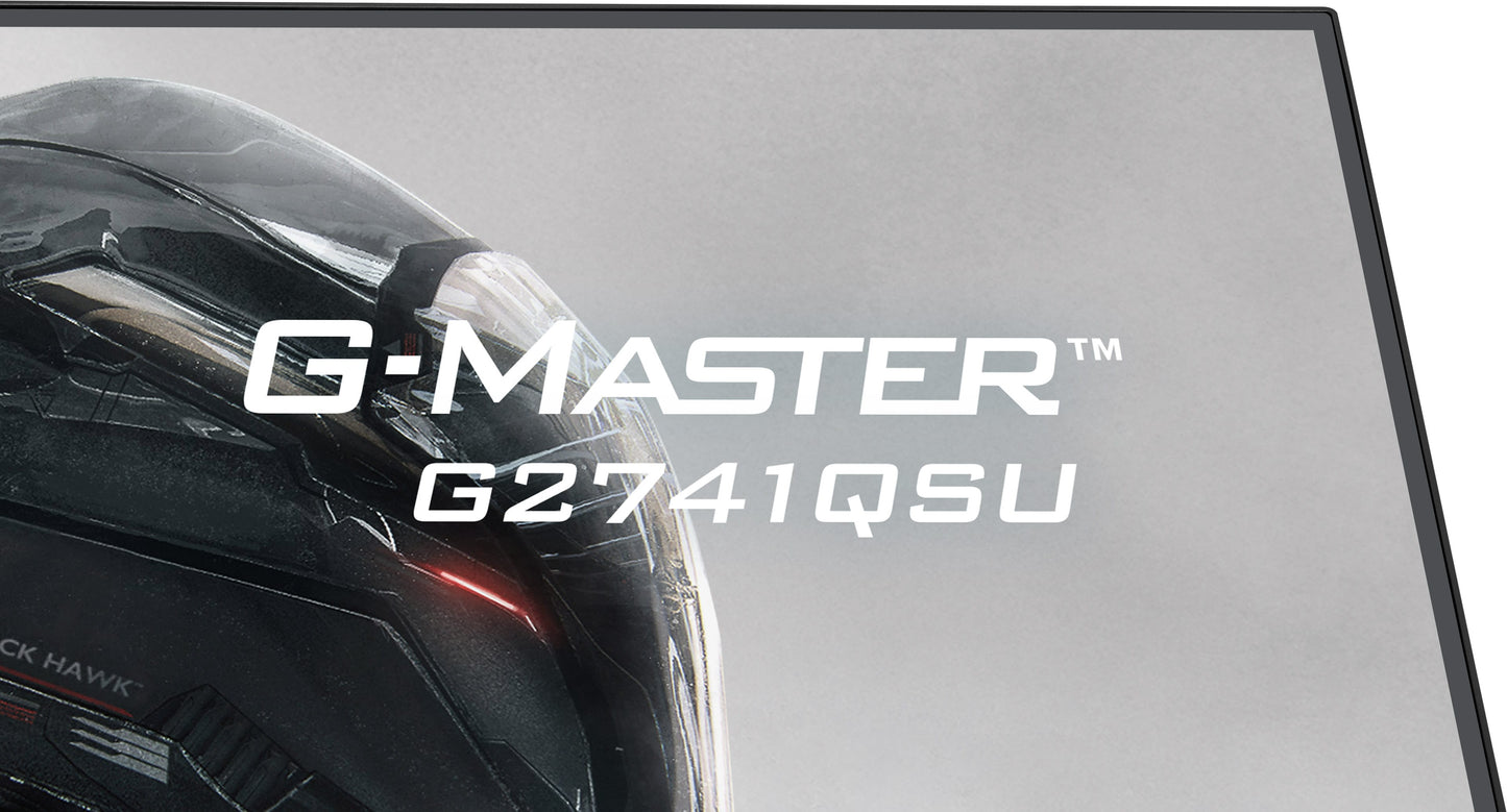 IIYAMA 27WIDE LCD, G-Master Black Hawk, 2560 x 1440, QHD  144 Hz IPS panel, LED Bl., USB-Hub(2xOut v2.0),  350 cd/m², 1500:1 Static Contras