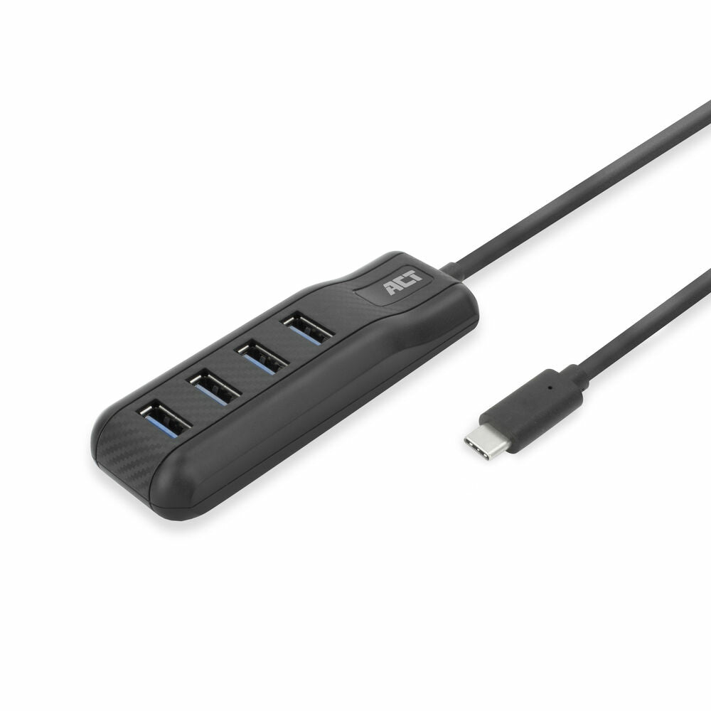 ACT USB-C hub 3.0, 4 poorts USB-A