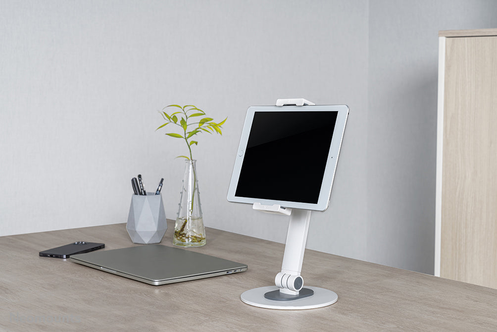 NEOMOUNTS BY NEWSTAR Universal tablet stand for 4.7-12.9inch tablets white