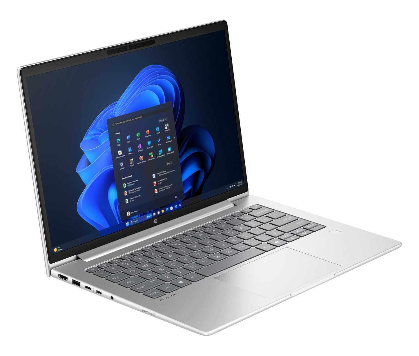 HP ProBook 4 G1a 14 inch AI PC, Ryzen 5 230, 14 WUXGA, 300 Nits, 16GB, 512GB PCIe NVMe Value SSD, W11 Pro, WLAN + BT, No FP Sensor, 2Y PUR,