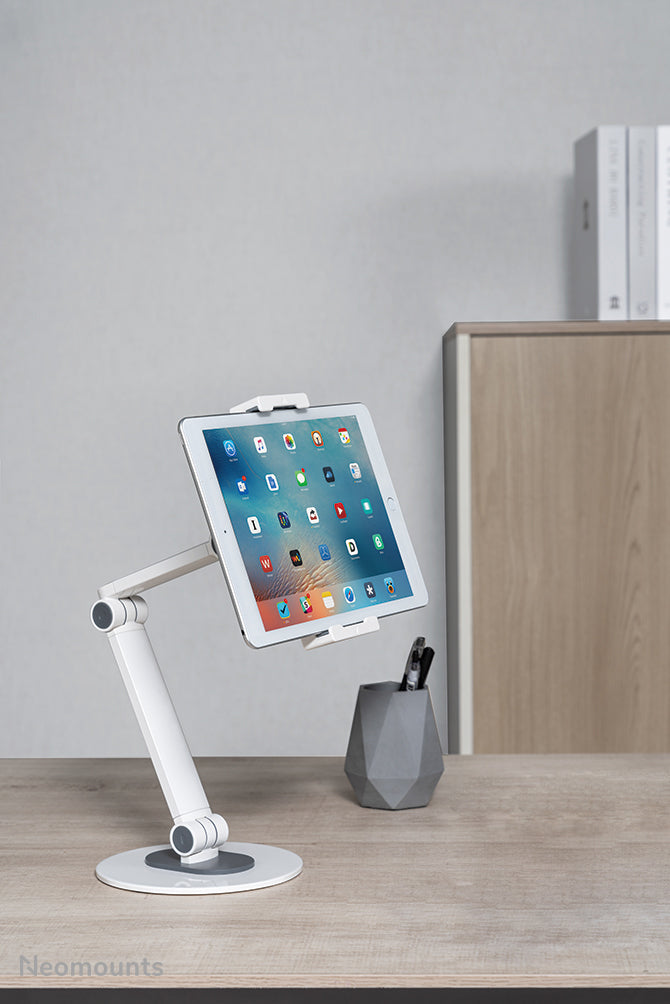 NEOMOUNTS BY NEWSTAR Universal tablet stand for 4.7-12.9inch tablets white