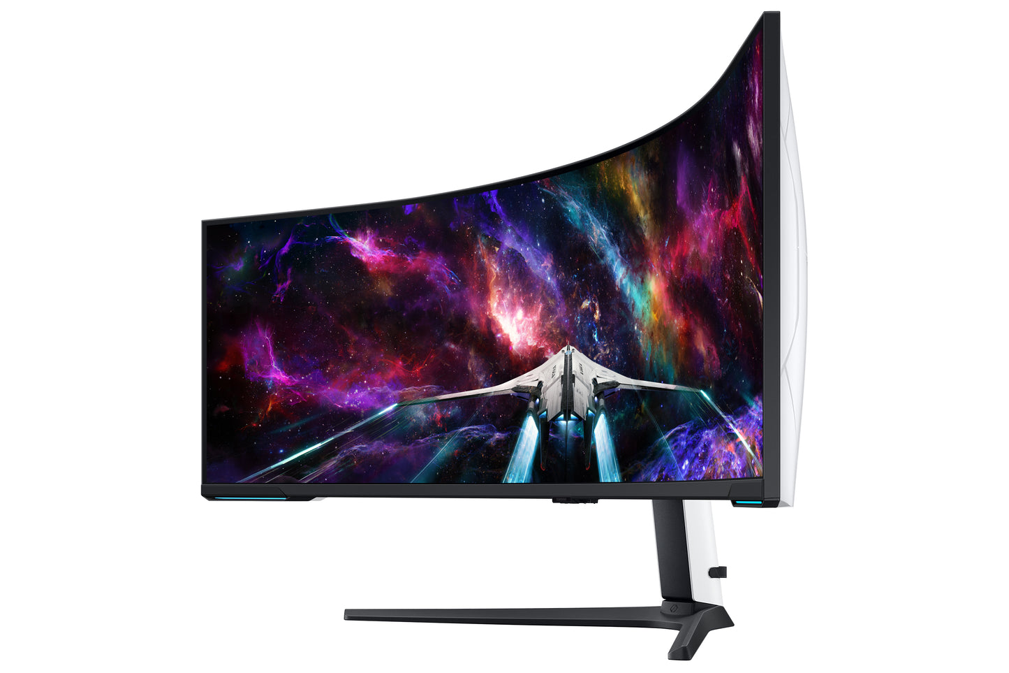 Samsung Gaming 57inch Mini LED 240Hz Curved 1000R, 7680x2160, 1ms, HDR10+, Displayport, HDMI, USB 3, Height