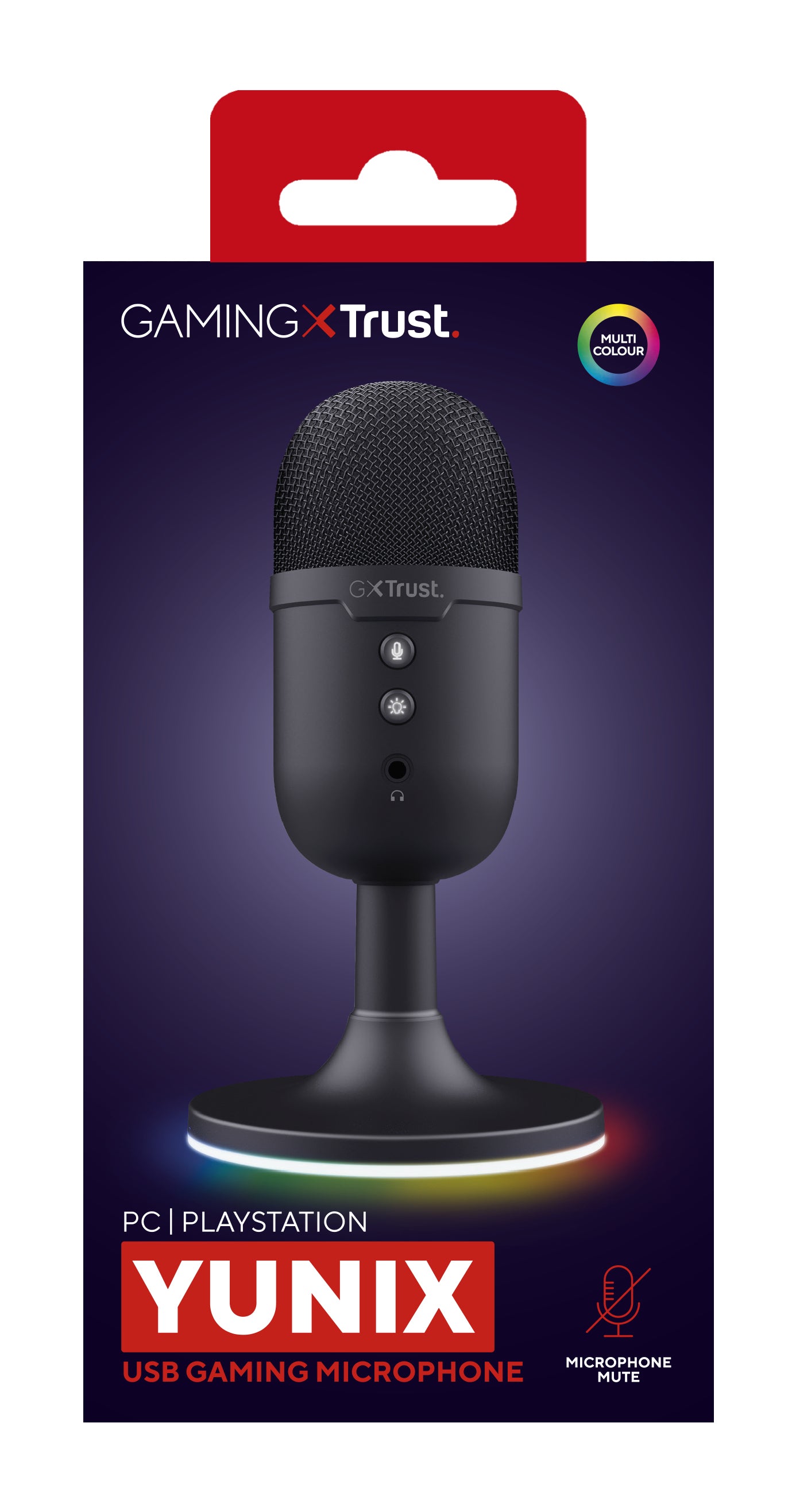 Trust GXT234 YUNIX USB MICROPHONE Zwart