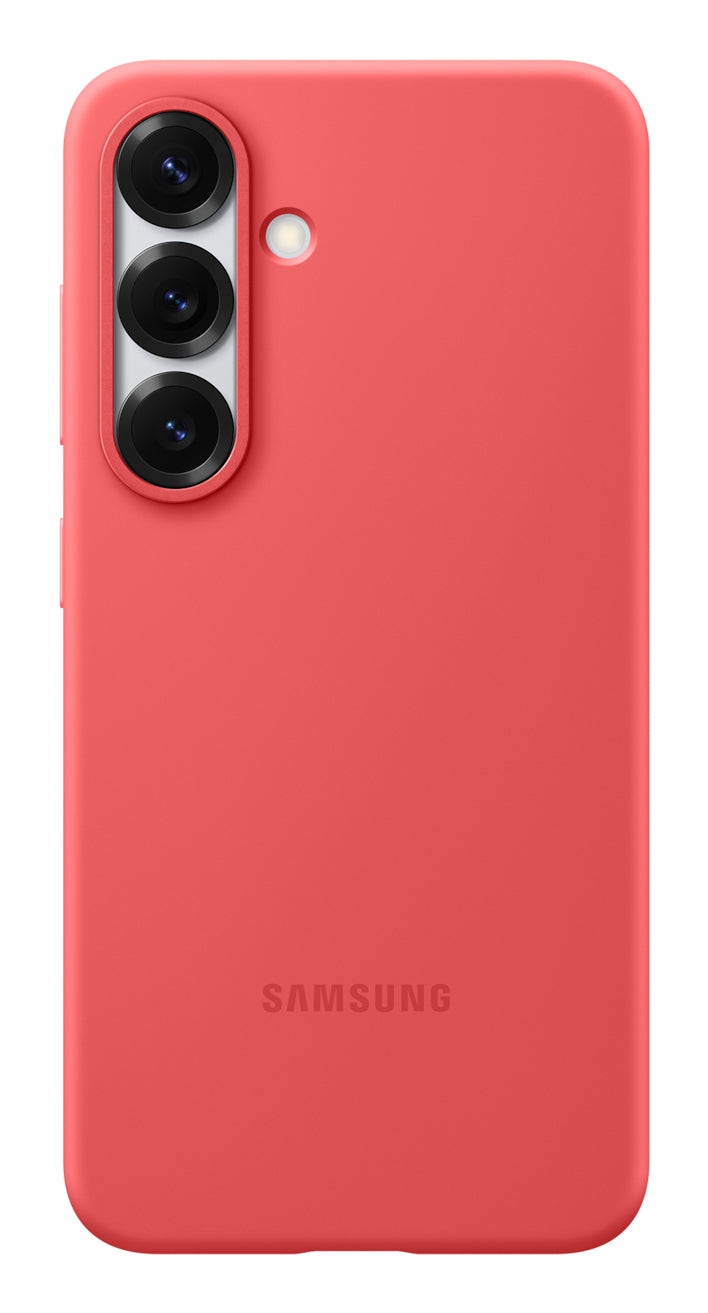 Samsung Silicone Case Rood Samsung Galaxy S25