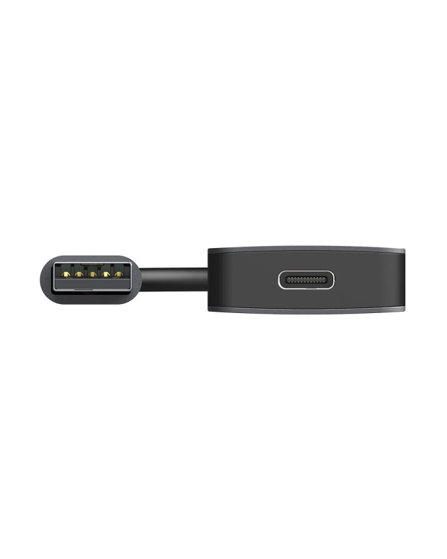 USB-A to 2x USB-A + 2x USB-C Hub