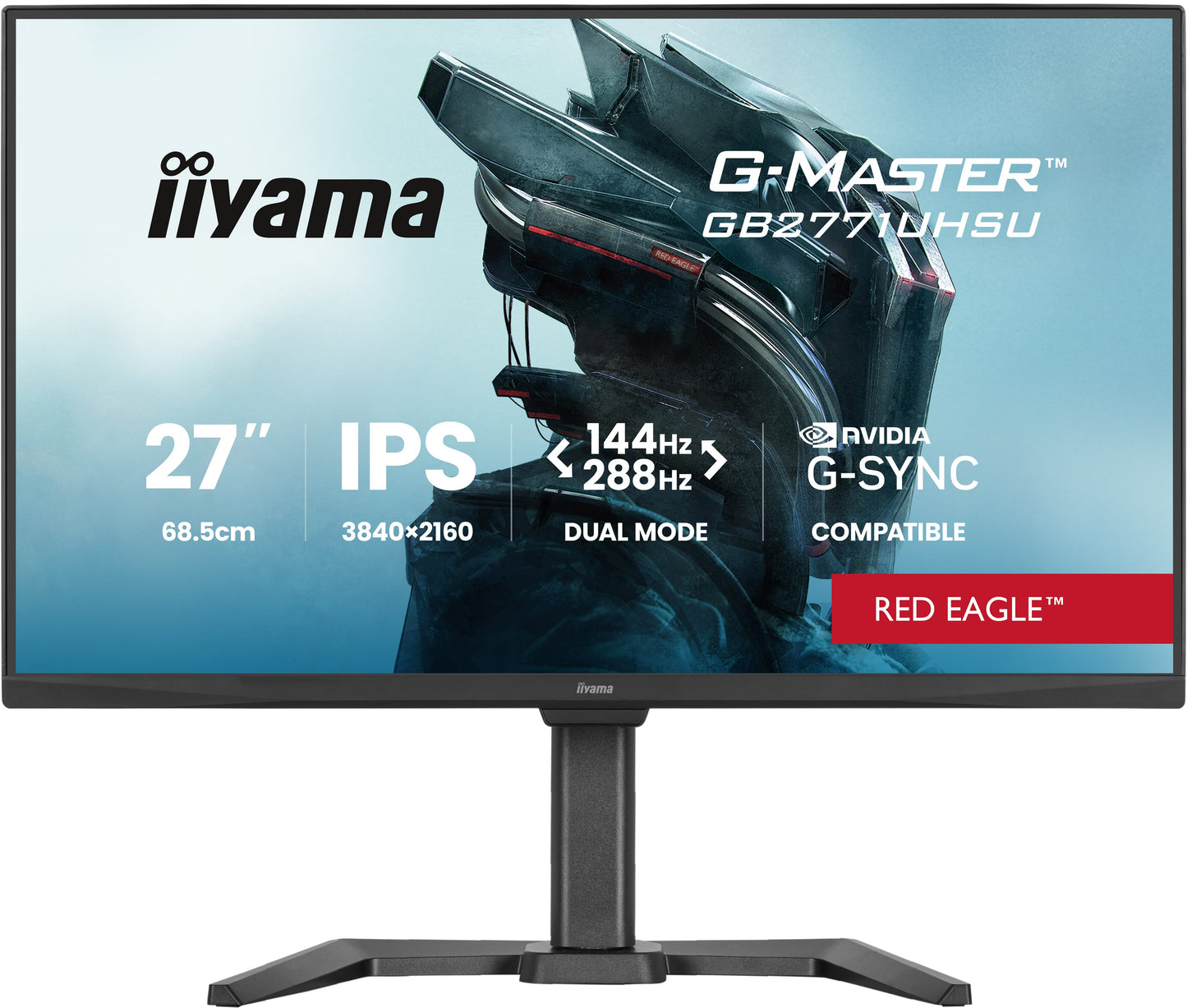 Iiyama 27W LCD 4K UHD Business/Gaming IPS 144 Hz
