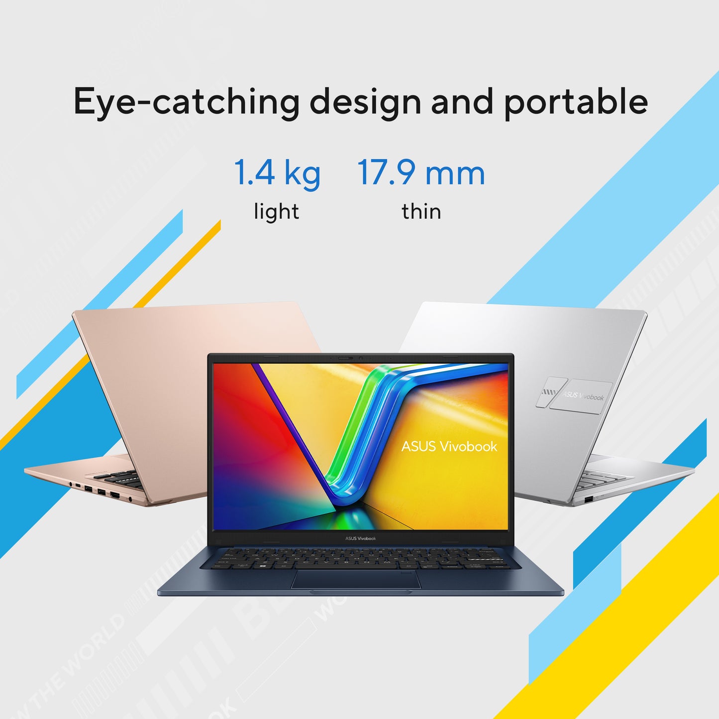 ASUS Vivobook 14X1404VA-EB1202W-BE, 14 FHD 60Hz IPS, Intel Core i5-120U, 16GB DDR4, 1TB M.2 NVMe PCIe 4.0 SSD, Intel Iris Xe Graphics G7, W