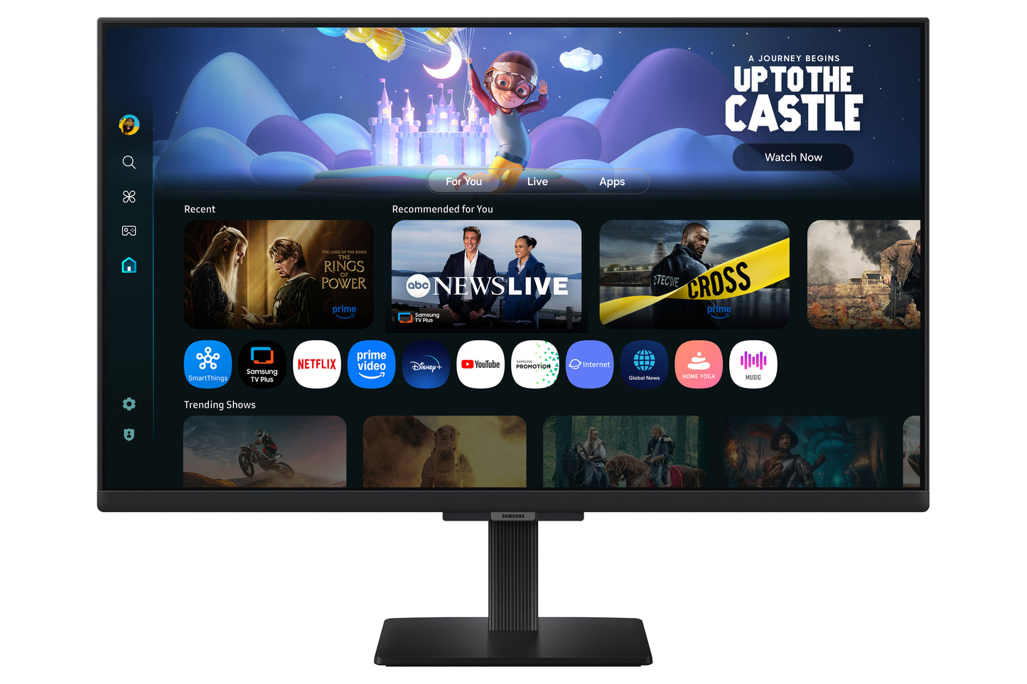 SAMSUNG SMART MONITOR M50F 27 FHD