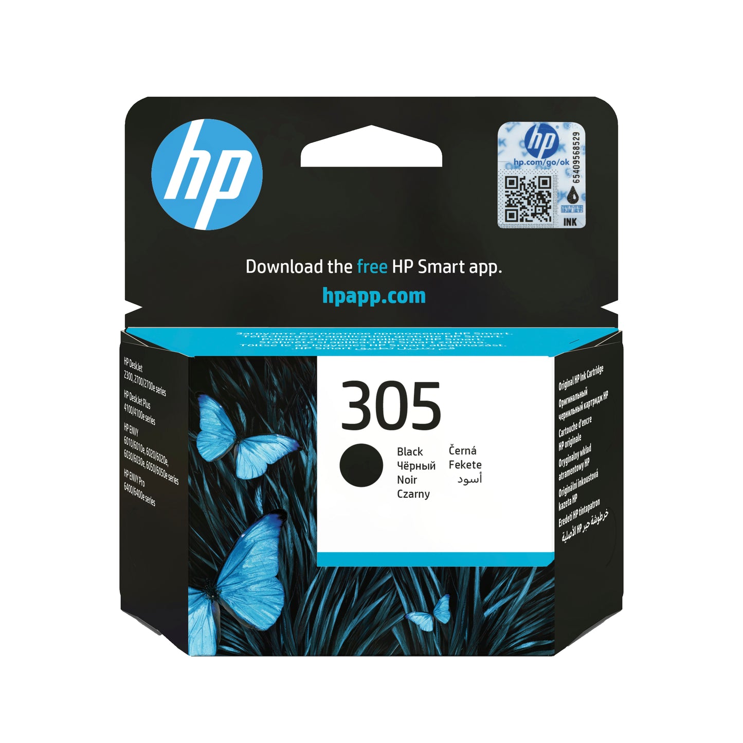HP 305 originele inktcartridge zwart