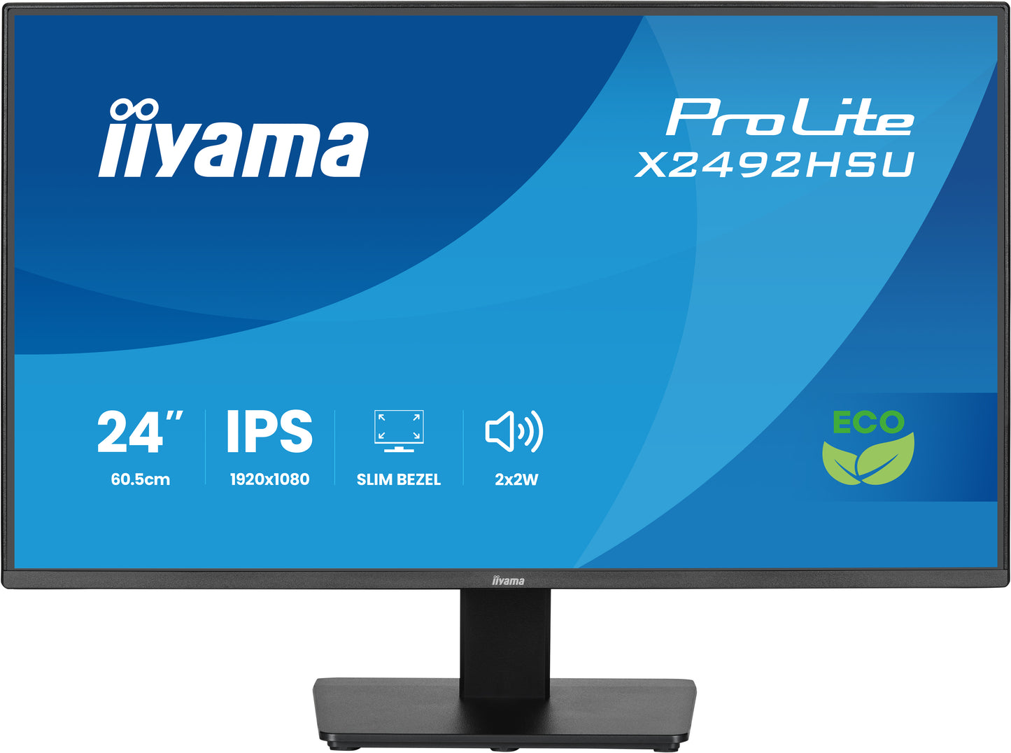 IIYAMA 15 LCD Resistive Touch Screen, 1024 x 768, VA panel, LED Bl., Speakers, HDMI, DisplayPort, 280 cd/m², 2500:1 Static Contrast, USB In