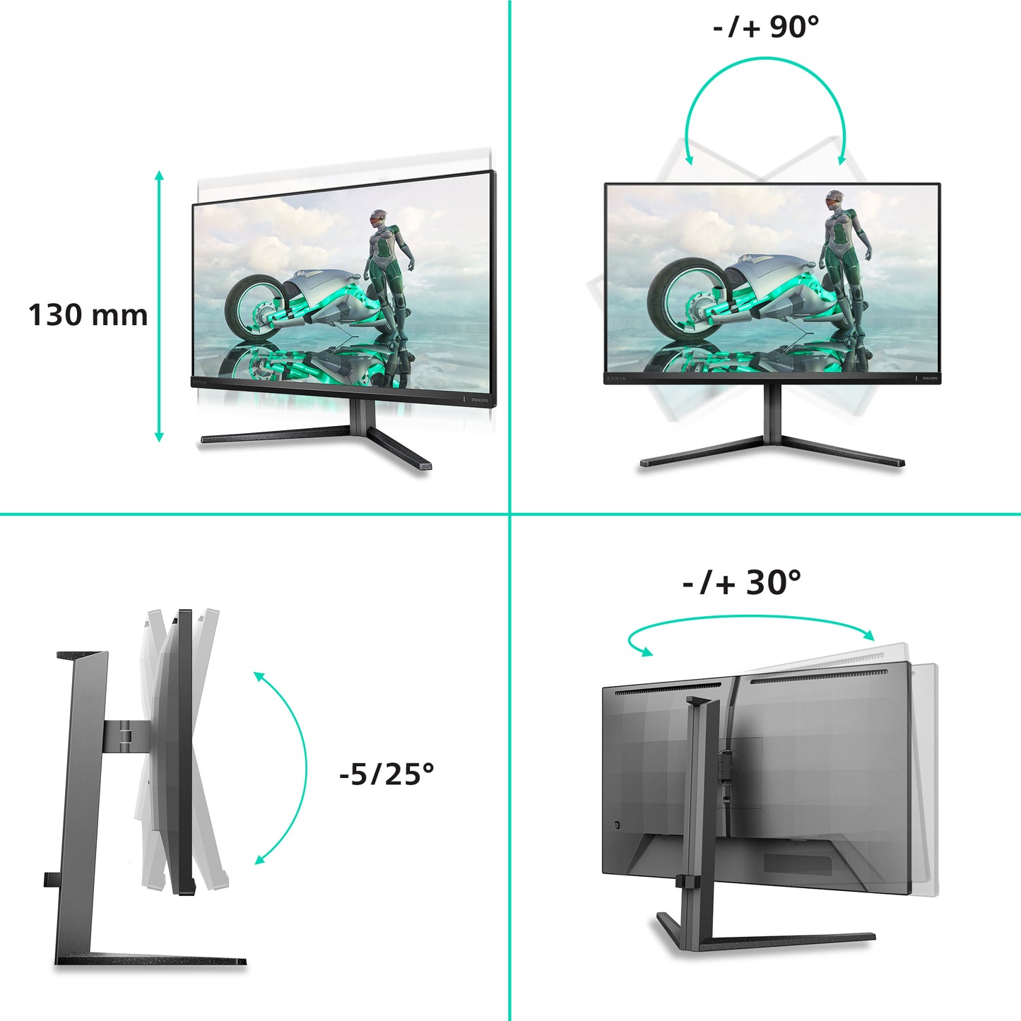 EVNIA FHD 180Hz VA HDR10
