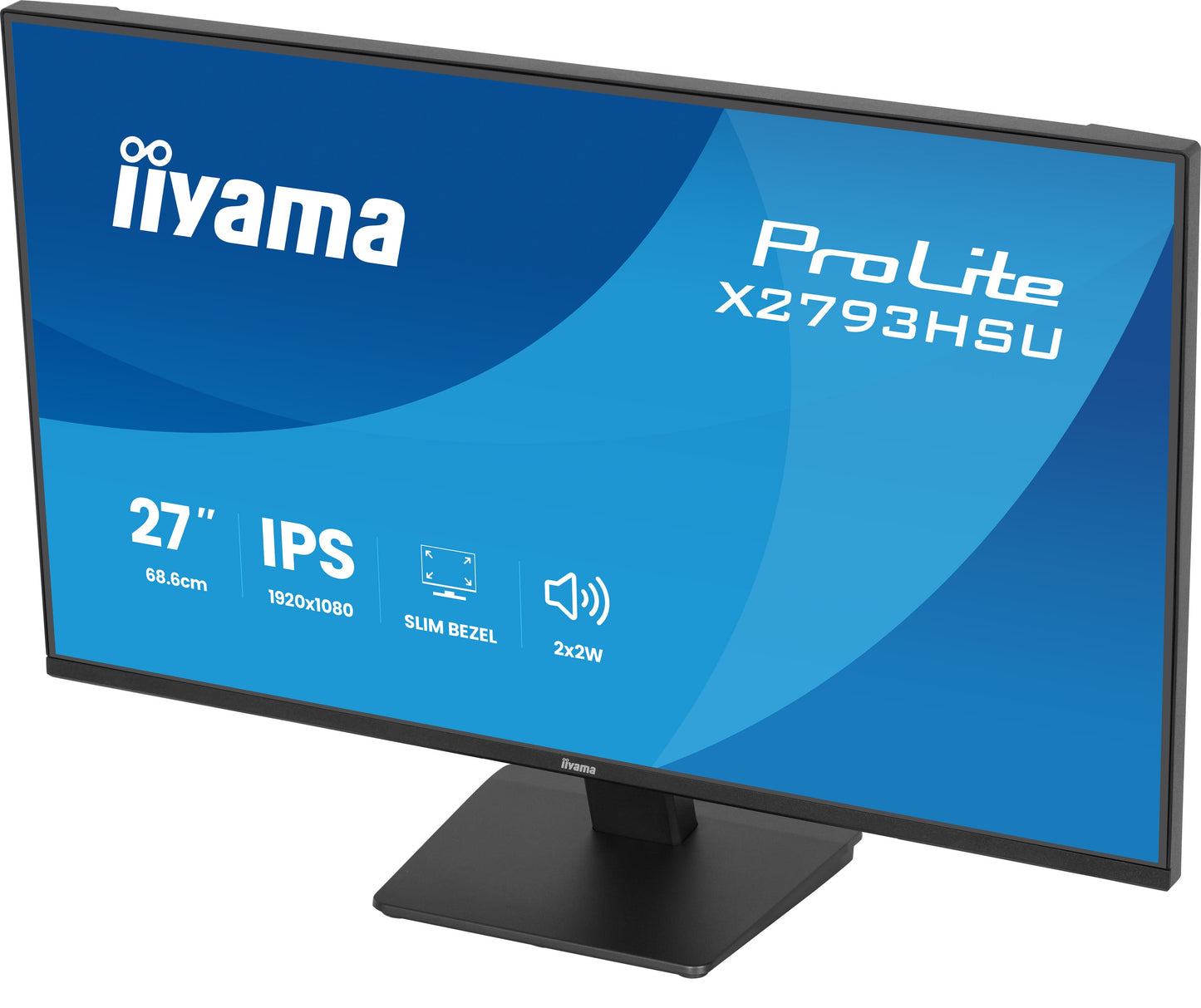 IIYAMA X2793HSU-B1 27inch IPS FHD 120Hz 350cd/m2 1ms 1500:1 HDMI DP 2xUSB 2.0 Speakers