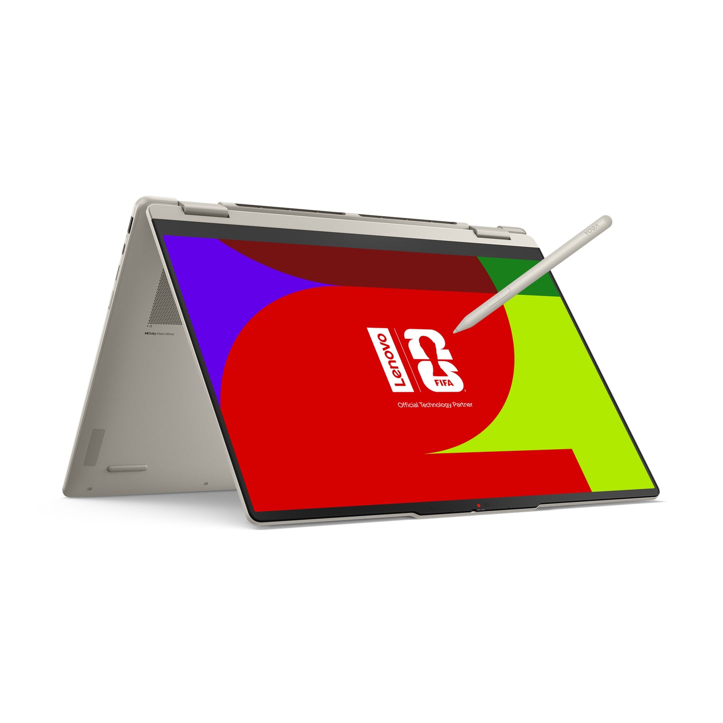 Lenovo Yoga 7 2-in-1 16AGP11 83TF002DMB, 16 WUXGA OLED, Ryzen AI 7 445, 16GB, 512GB SSD, Windows 11 Home, Beige