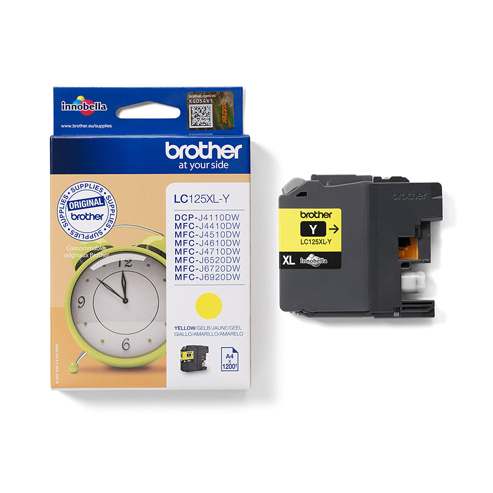 Brother LC-125XLY Yellow