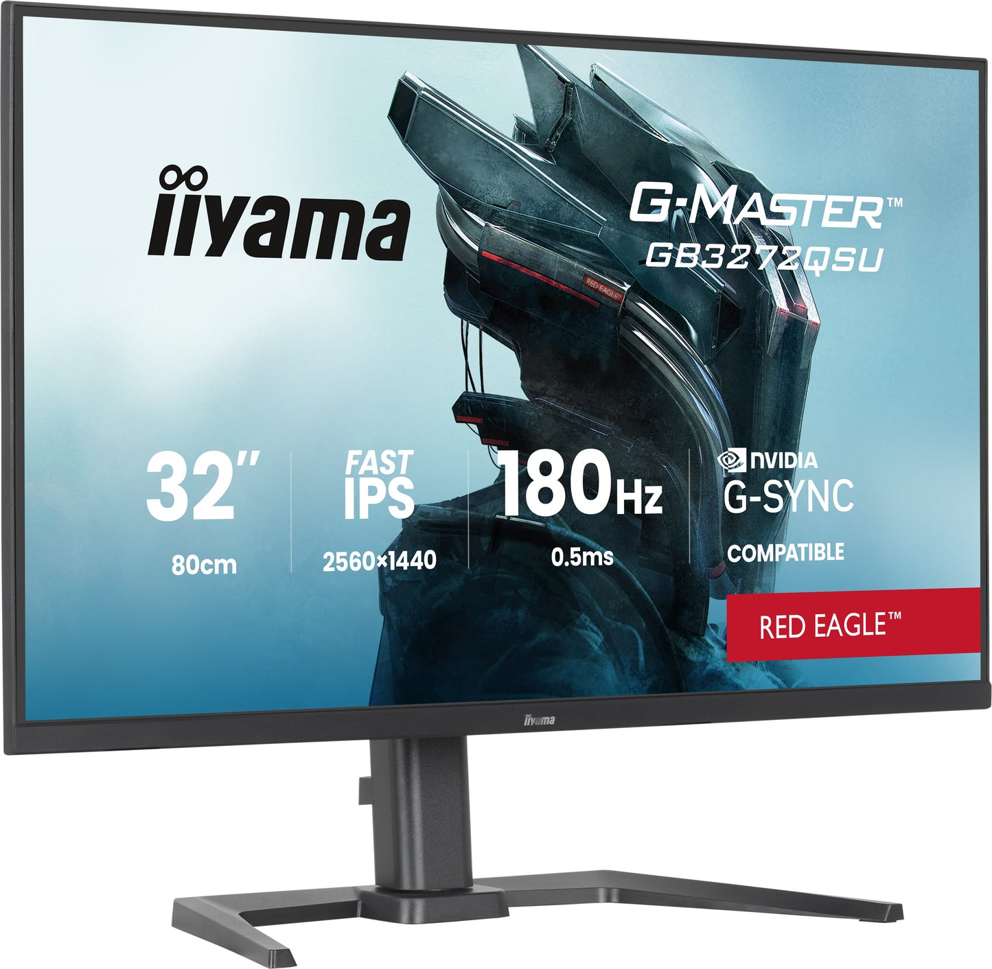 Iiyama 32W LCD QHD Business/Gaming  FAST IPS 180 Hz