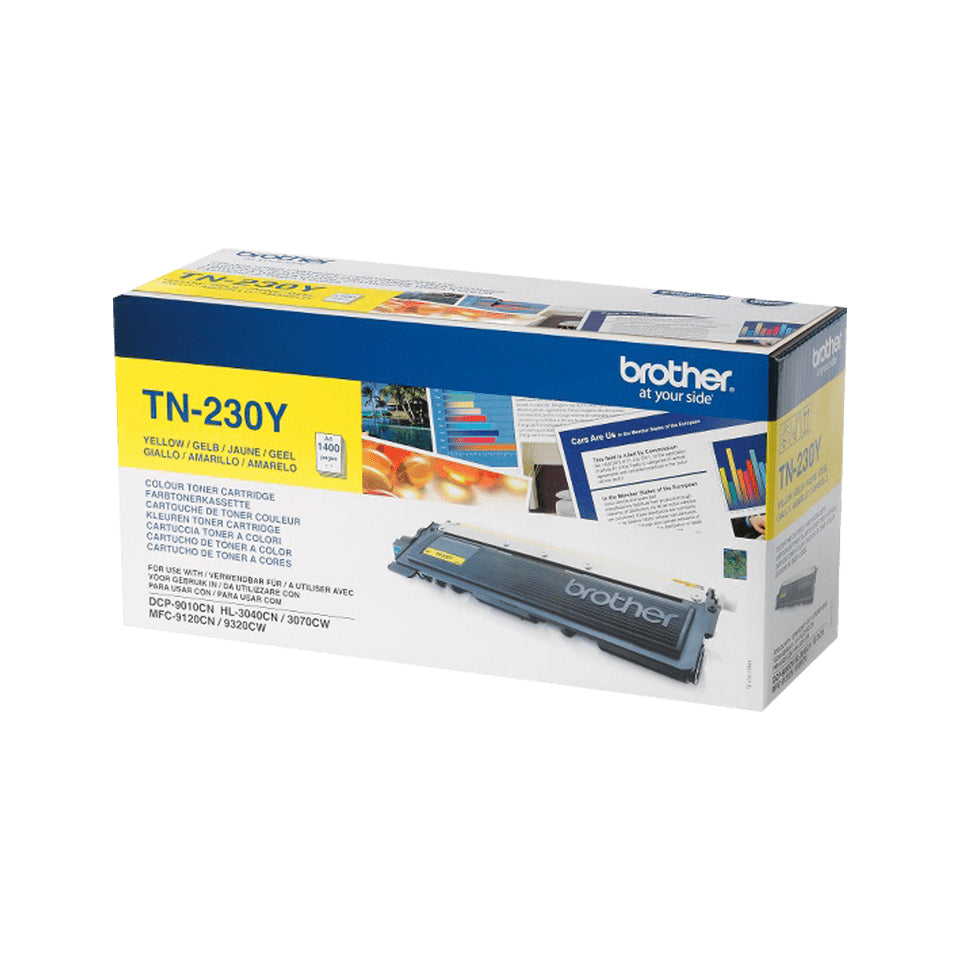 Brother TN230Y tonercartridge geel