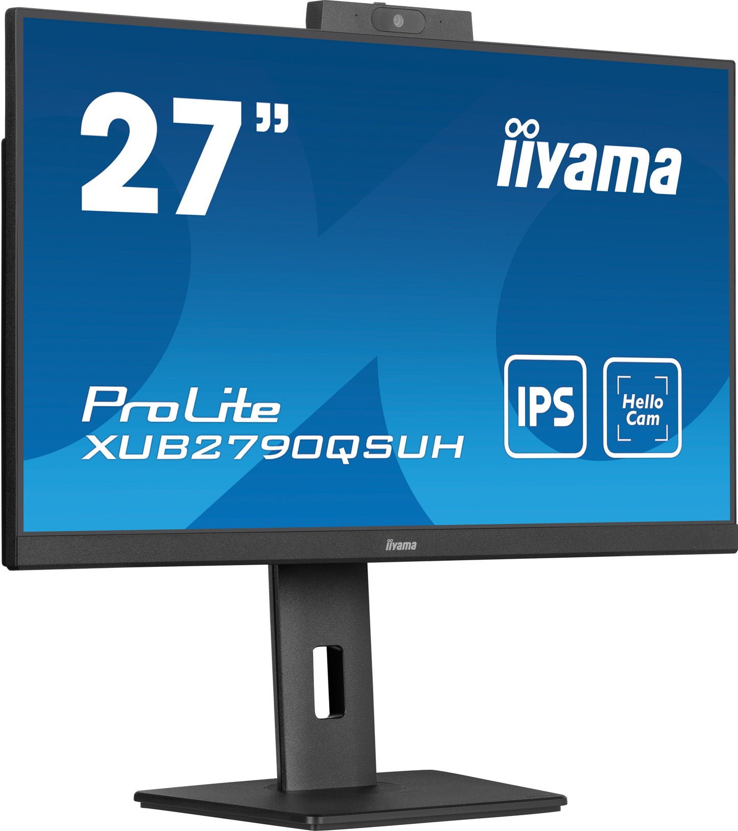 IIYAMA 27W LCD Business QHD IPS Windows Hello Webcam