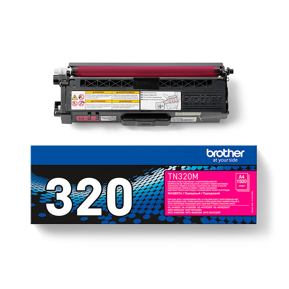 TN320M - Magenta - origineel - tonercartridge - voor DCP-9055. DCP-9270. MFC-9460. MFC-9465. MFC-9970: HL-4140. 4150. 4570