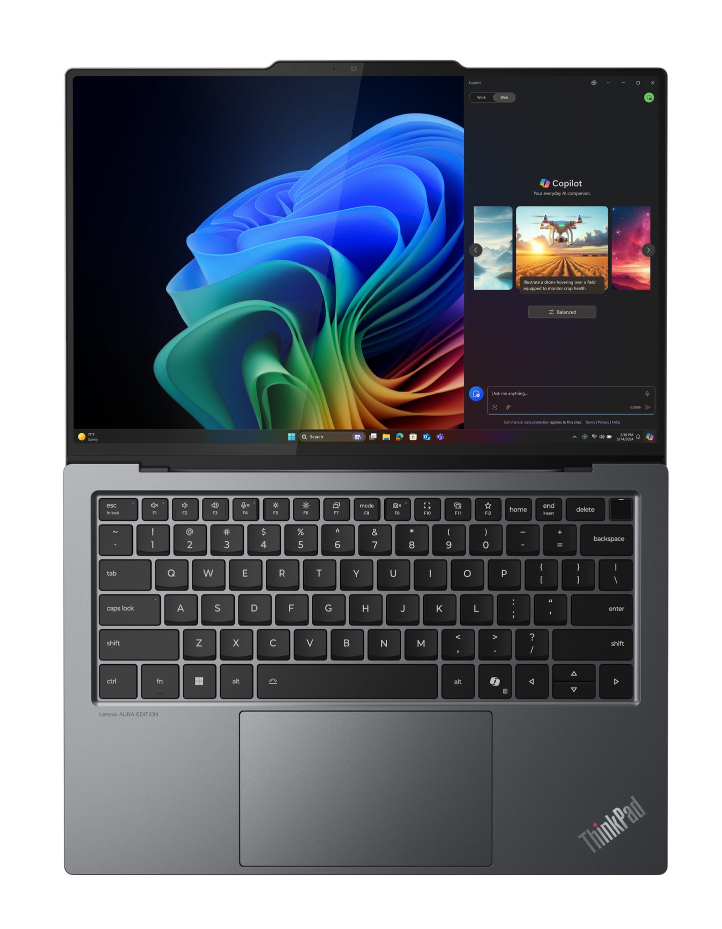 TS/Lenovo TP X9-14 Gen1 U7 1TB Qwertzu