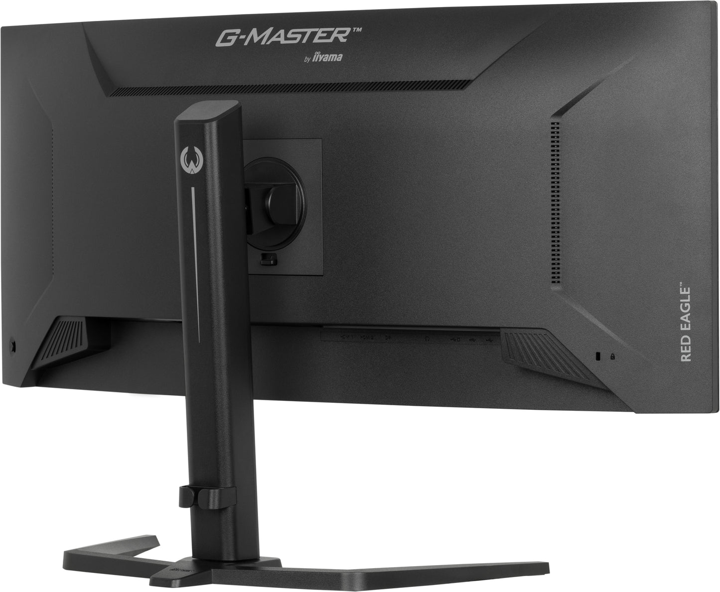 IIYAMA 34WIDE LCD, G-Master Red Eagle, 3440 x 1440, UWQHD Curved VA panel, LED Bl., FreeSync  Premium (DisplayPort) VRR / ALLM, USB-Hub (2x