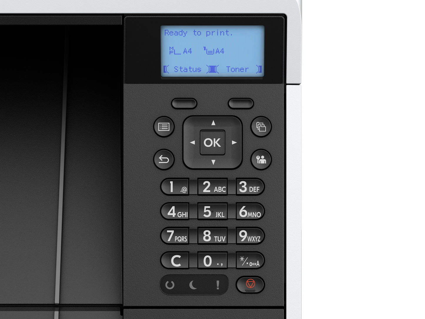 KYOCERA ECOSYS PA4000x, Laser A4 monochroom, tot 40 ppm, 1200 x 1200 DPI, Duplex printen, Ethernet LAN