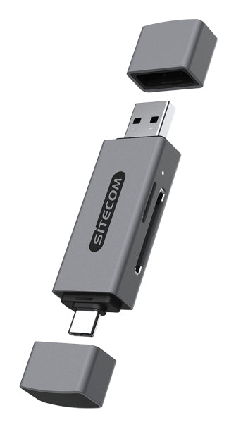 USB-A + USB-C Stick Card Reader High Speed