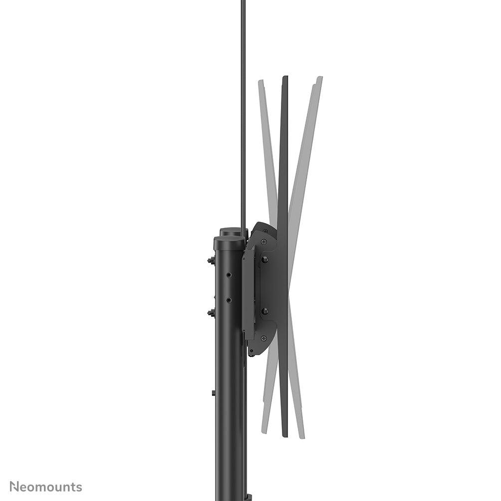 Mobile Flat Screen Floor Stand (height: 128-160 cm)