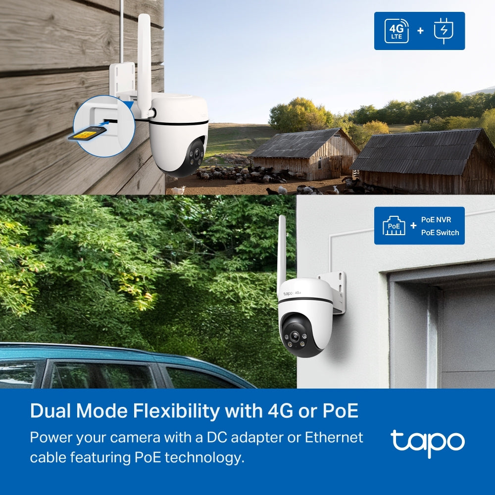 Tapo C501GW Outdoor Pan/Tilt 4G LTE Cam TAPO C501GW